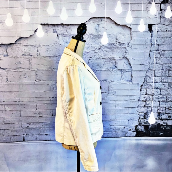 GAP Corduroy Stretch Fitted Blazer NWOT - Picture 6 of 16